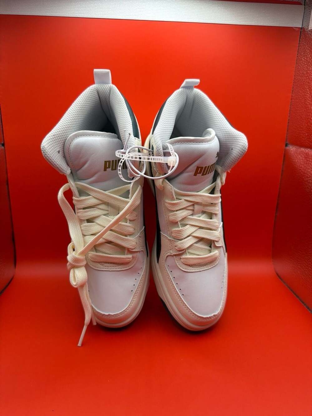 Puma Rebound Joy Mid Big Kids Sneakers Size 4.5